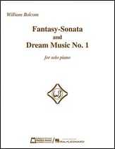 Fantasy Sonata and Dream Music No. 1 piano sheet music cover